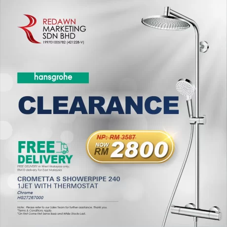 Crometta S Showerpipe